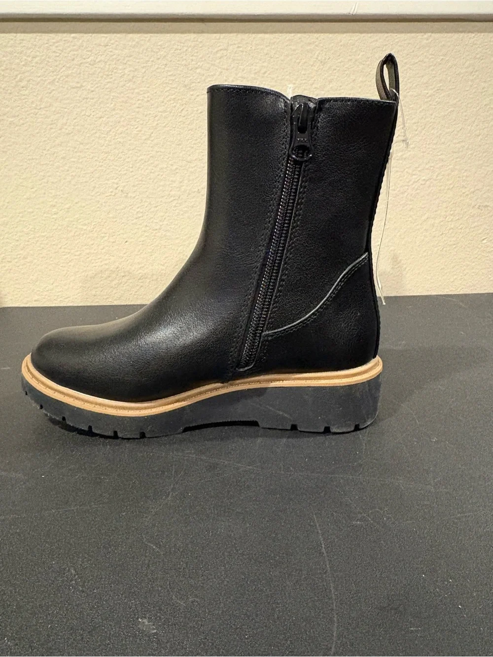 Art Class Kids Girls Laurel Side Zip Wedge Chelsea Boots Black Toddler Size 13_6